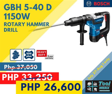 Bosch Power Tools Cebu by Tool Werx Professional.